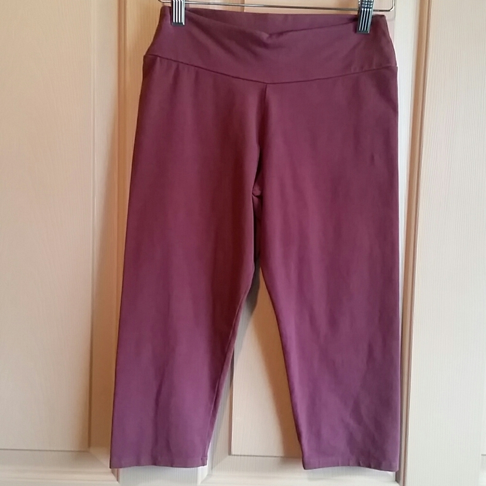 Soul flower cropped leggings